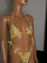 Load image into Gallery viewer, Snake Skin Bikini
